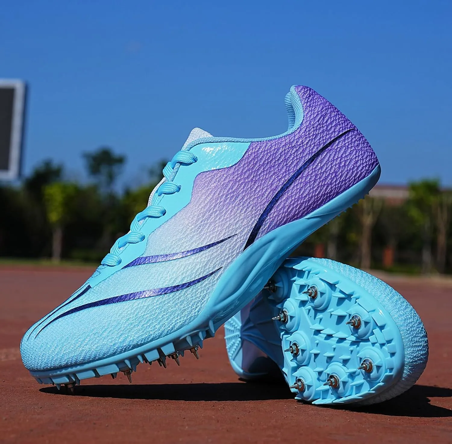 Track and Field Shoes for Kids Boys Girls Men Women, Track Shoes Track Spikes Sprint Running Shoes