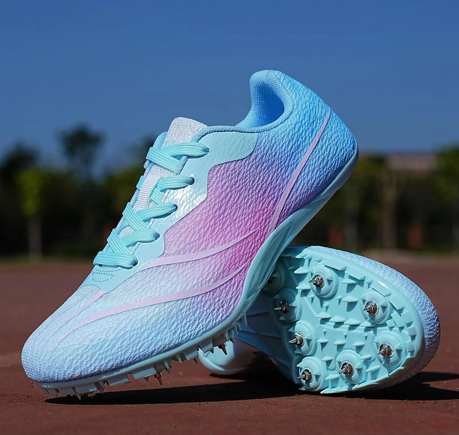Track and Field Shoes for Kids Boys Girls Men Women, Track Shoes Track Spikes Sprint Running Shoes