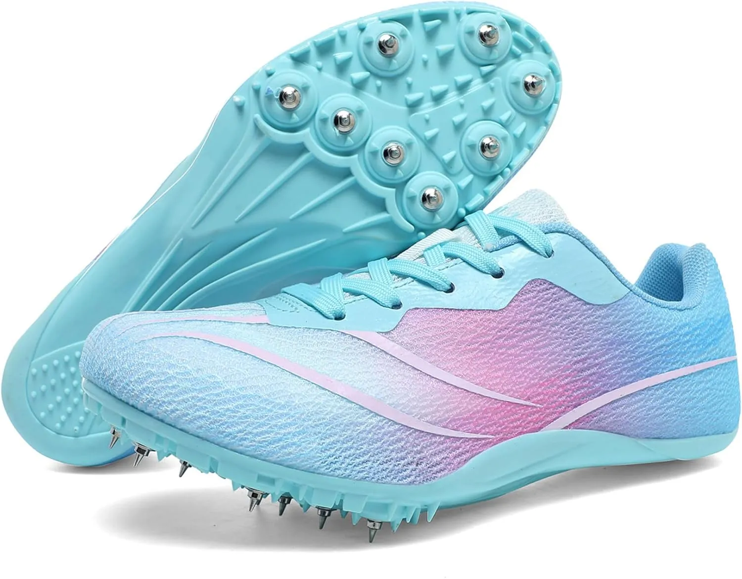 Track and Field Shoes for Kids Boys Girls Men Women, Track Shoes Track Spikes Sprint Running Shoes