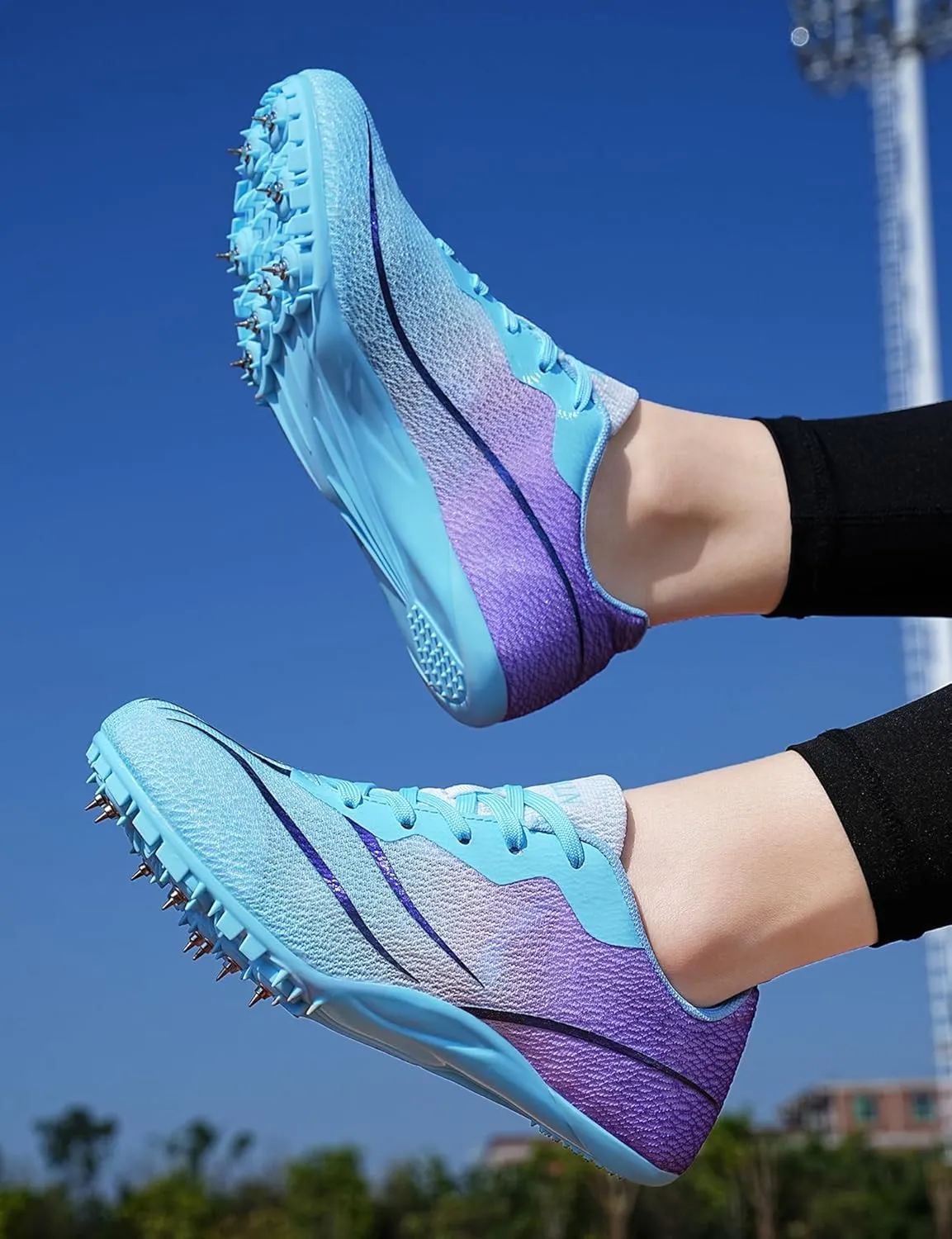 Track and Field Shoes for Kids Boys Girls Men Women, Track Shoes Track Spikes Sprint Running Shoes