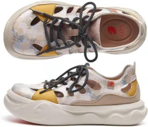 UIN Women's Skateboard Shoes Fashion Sneakers Walking Art Travel Shoes Segovia