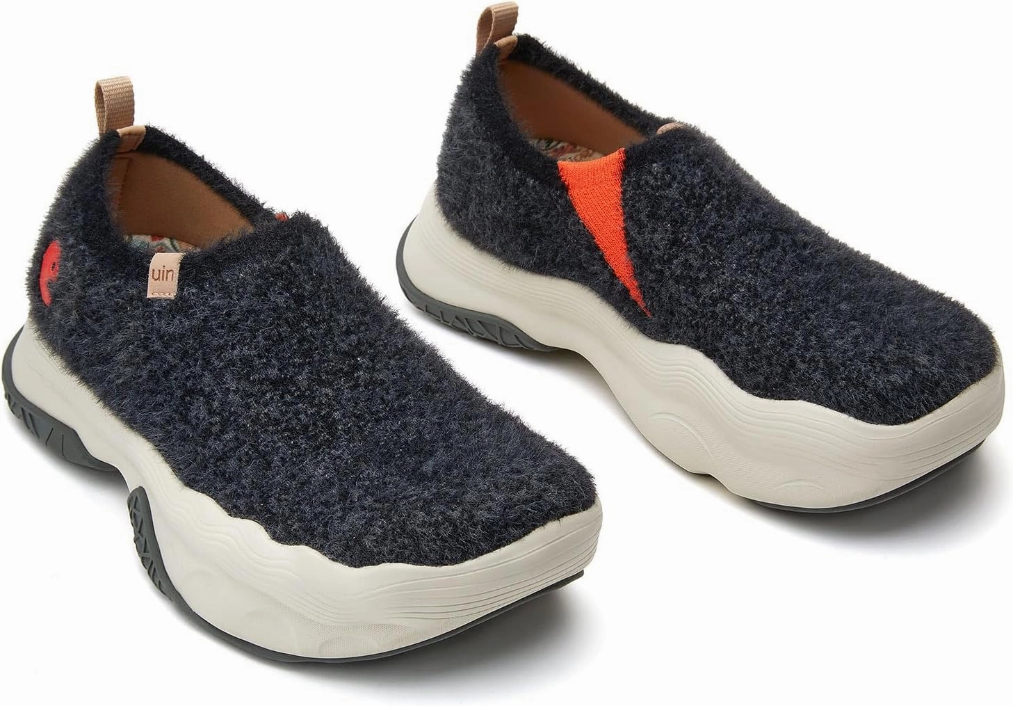 UIN Women's Walking Shoes Casual Slip On Loafers Lightweight Art Painted Platform Fashion Sneaker Toledo 