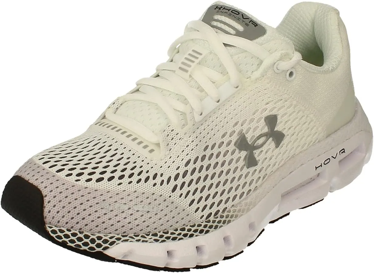 Under Armour HOVR Infinite Womens Running Trainers 3021396 Sneakers Shoes (UK 6.5 US 9 EU 40.5, White 105)