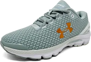 Under Armour Women's Charged Gemini 2020 Running (Green/White/Copper, us_Footwear_Size_System, Adult, Women, Numeric, Medium, Numeric_9_Point_5)