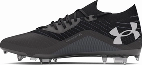 Under Armour 3027240-1-12.5 Women's UA Shadow Elite 2 FG Soccer Cleats Black 12.5