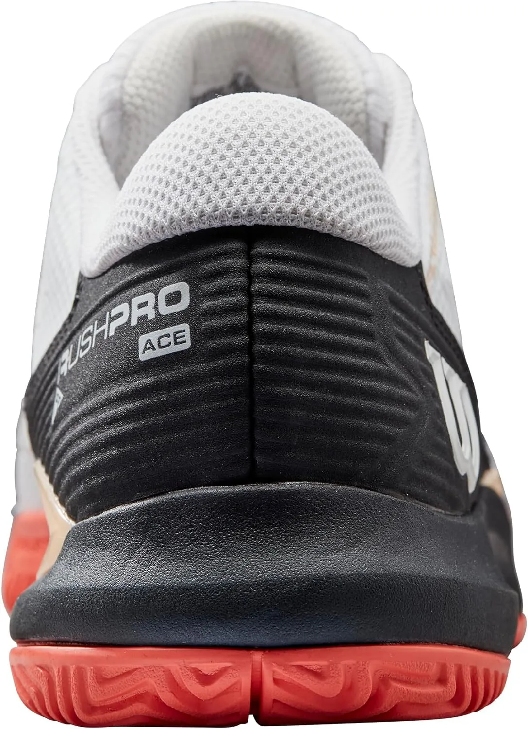 WILSON Women's Rush Pro Ace Pickler Tennis Sneaker, White, Low Top