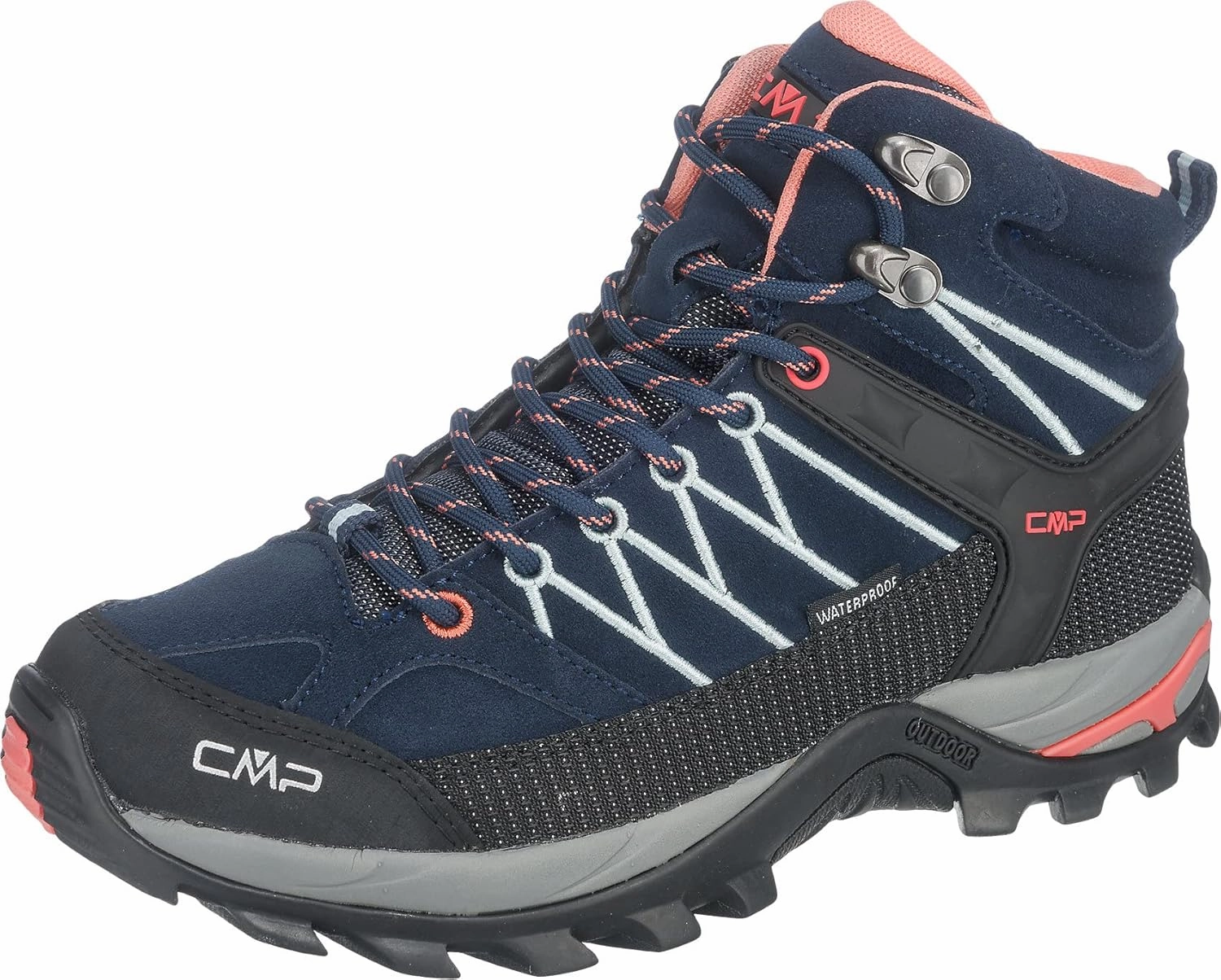 Women's High Rise Hiking Shoes, US-0 / Asia Size s