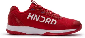XOOM Pro Non-Marking Cushion Badminton Shoe (Red/White, 8UK)