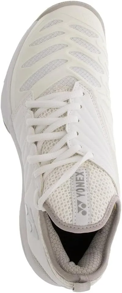 YONEX Fusion Rev 3 Womens Tennis Shoe - White/Silver