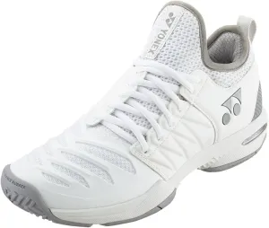 YONEX Fusion Rev 3 Womens Tennis Shoe - White/Silver