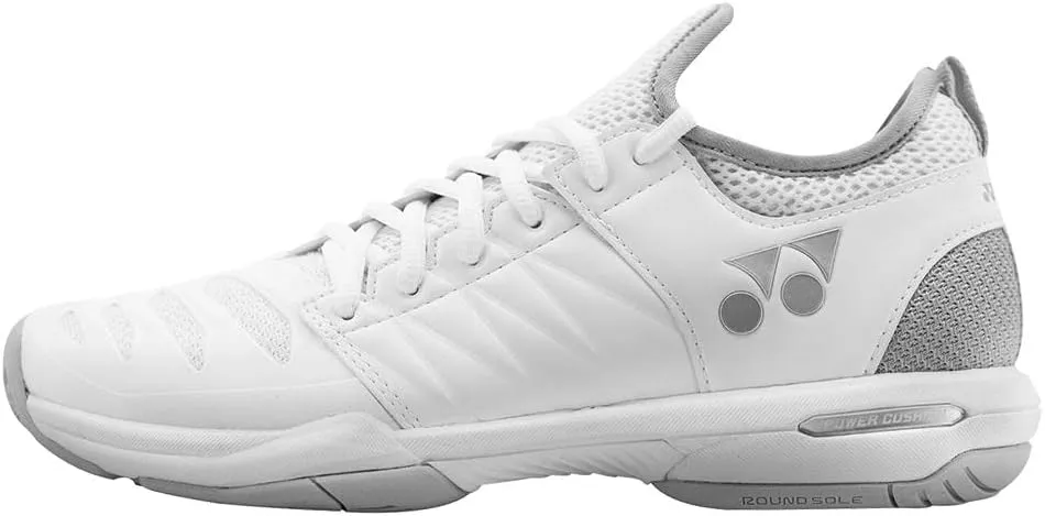 YONEX Fusion Rev 3 Womens Tennis Shoe - White/Silver