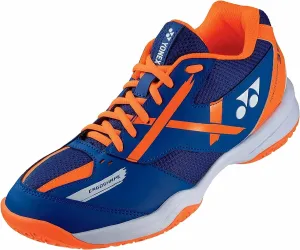 YONEX Power Cushion 39 Wide Badminton Shoes Blue/Orange (us_Footwear_Size_System, Adult, Men, Numeric, Wide, Numeric_7_Point_5)
